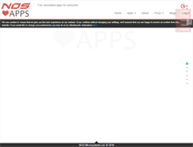Tablet Screenshot of nosapps.com